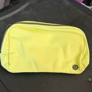 NWT lululemon athletica Yellow everywhere belt bag